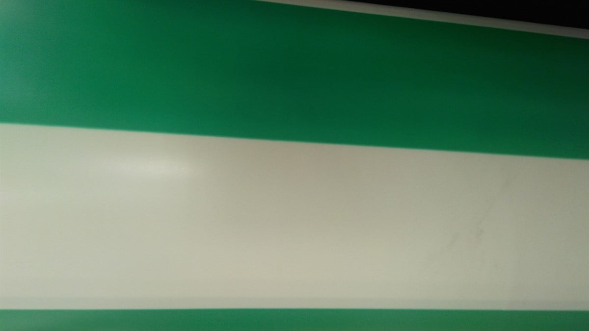 Yeşil Beyaz Çizgili Pvc Branda Mafsallı Tentelik