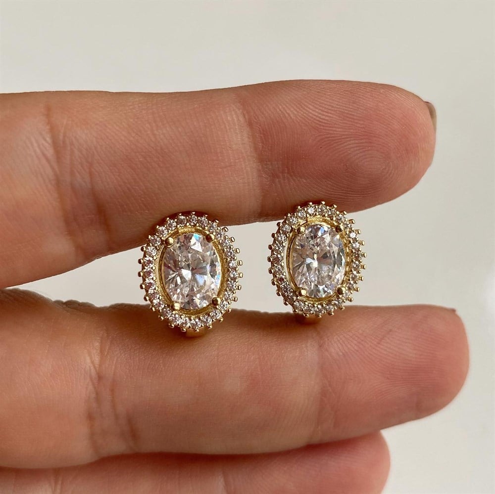 14K Altın Küpe