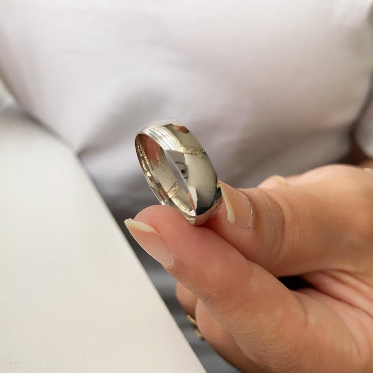 925 Ayar Gümüş Klasik Alyans 6mm