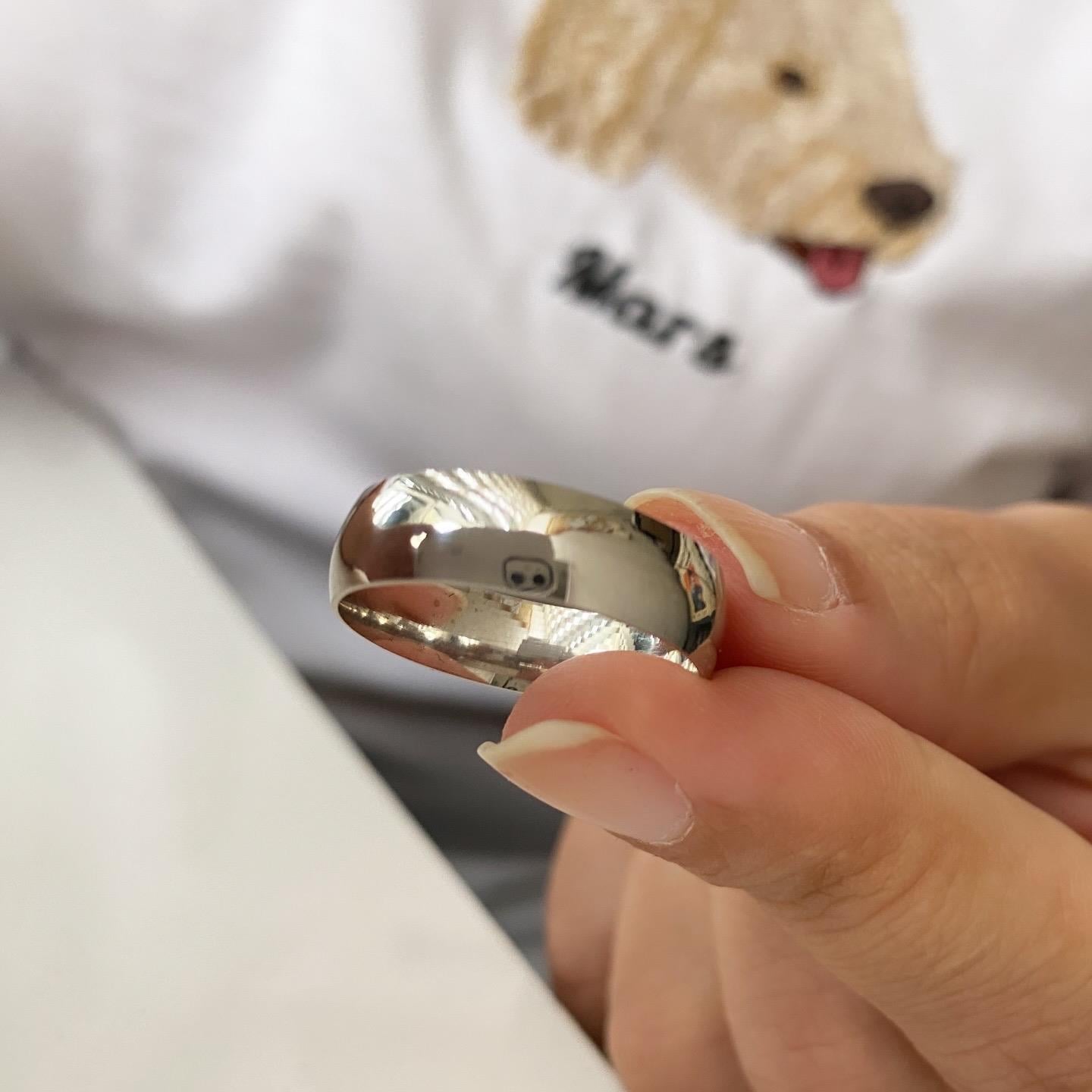 925 Ayar Gümüş Klasik Alyans 6mm
