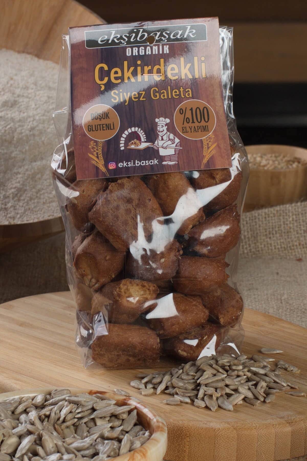 Çekirdekli Siyez Galeta (1 PK)-eksibasak