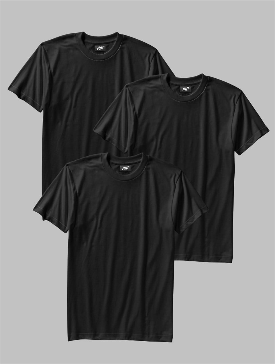3'lü Varyasyonlu Basic T-Shirt