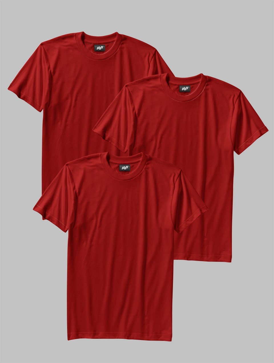 3'lü Varyasyonlu Basic T-Shirt