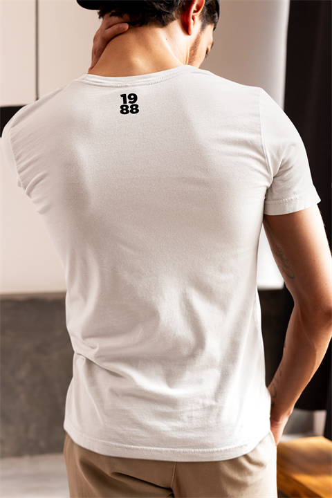 Ayrton Senna 1988 Beyaz  T-shirt