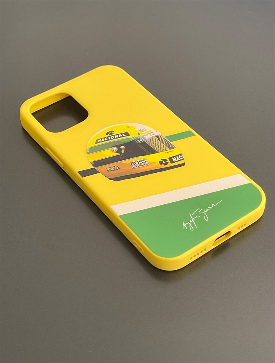 Ayrton Senna Iphone 12 / 12 PRO Uyumlu Silikon Kılıf