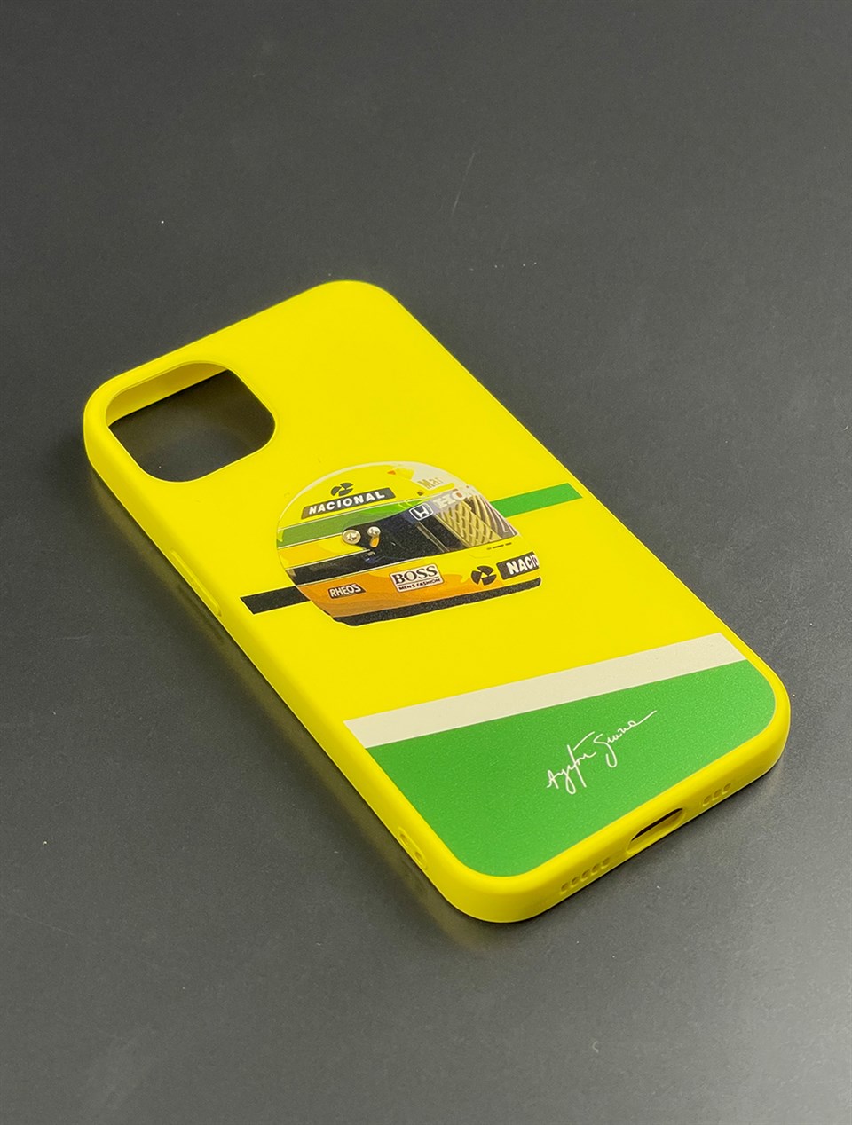 Ayrton Senna Iphone 13 Uyumlu Silikon Kılıf