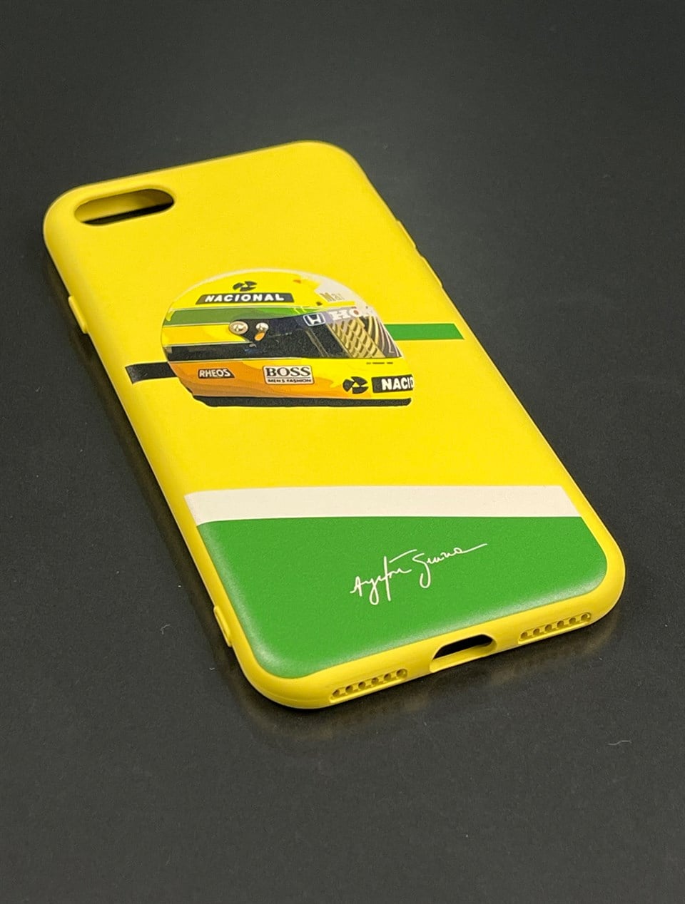 Ayrton Senna Iphone 7 - 8 PLUS Uyumlu Silikon Kılıf