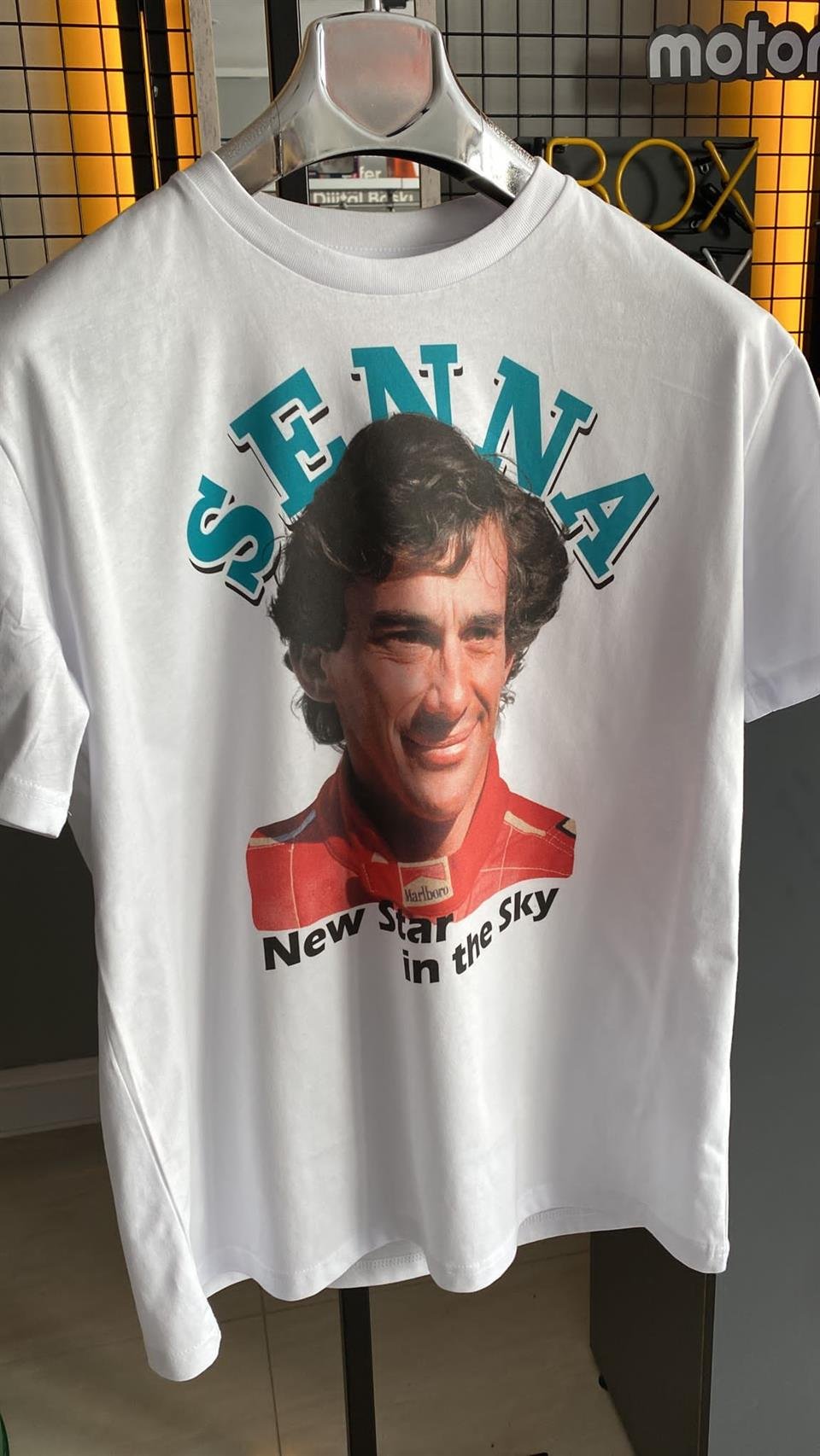 Ayrton Senna New Star in the Sky TShirt