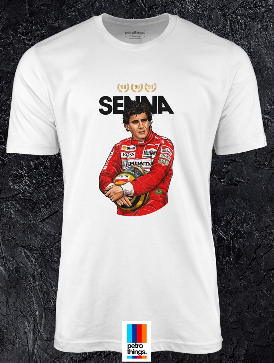 Ayrton Senna Petrothings T-shirt