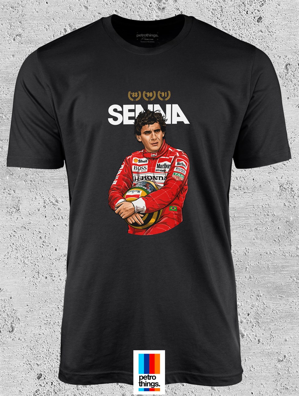 Ayrton Senna Petrothings T-shirt