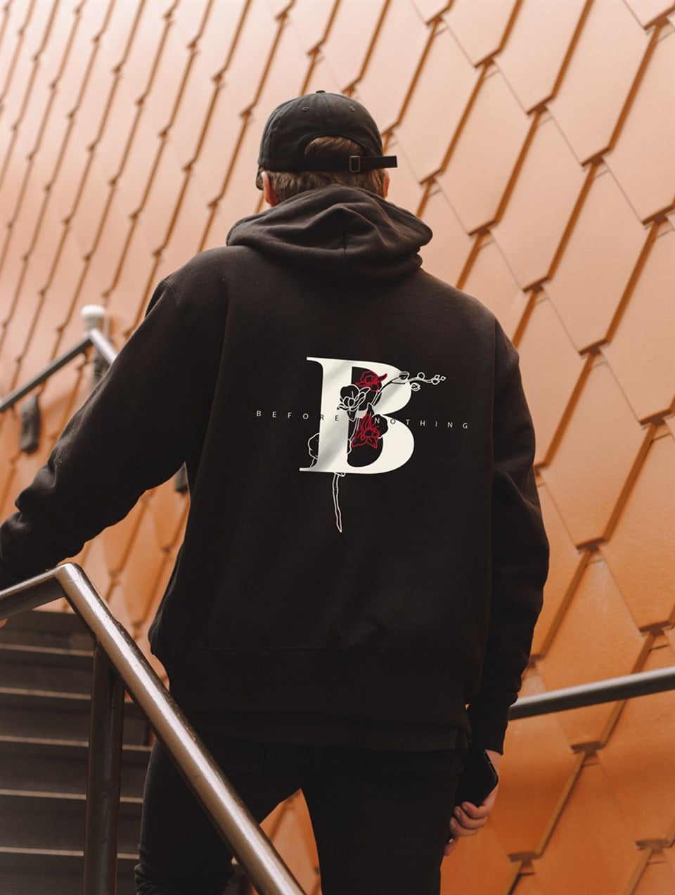 Before Nothing Hoodie Kapşonlu