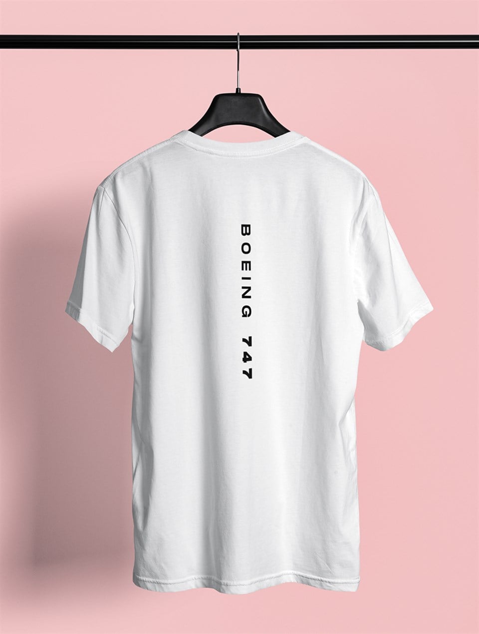 Boeing 747 Beyaz T-Shirt