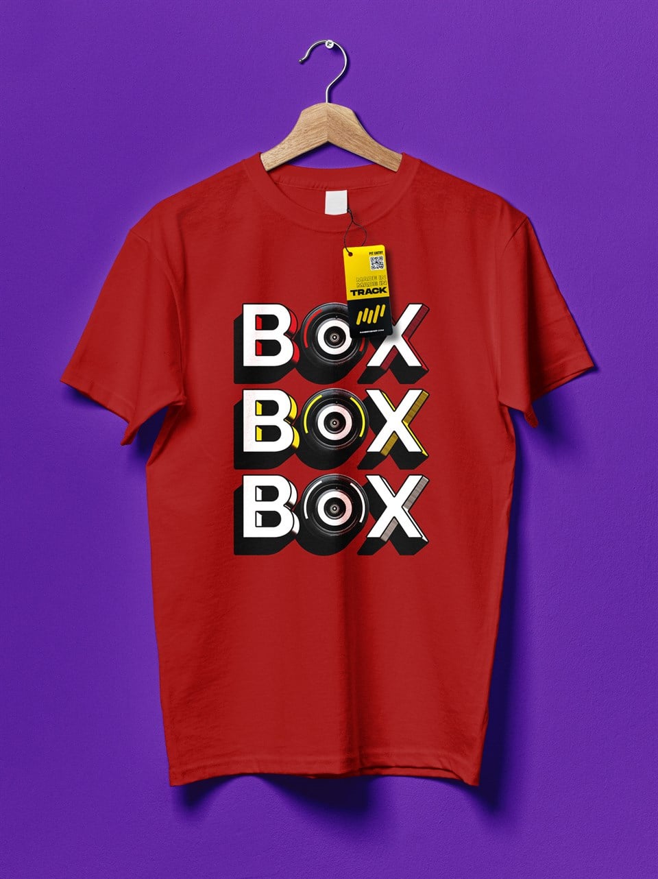 Box Box Box 2022 Kırmızı T-Shirt