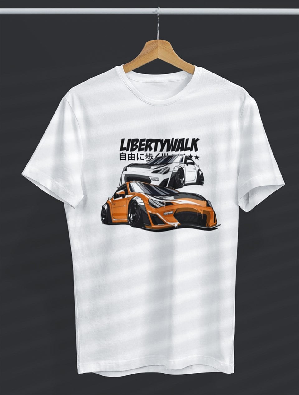 Car Series Libertywalk Beyaz T-Shirt