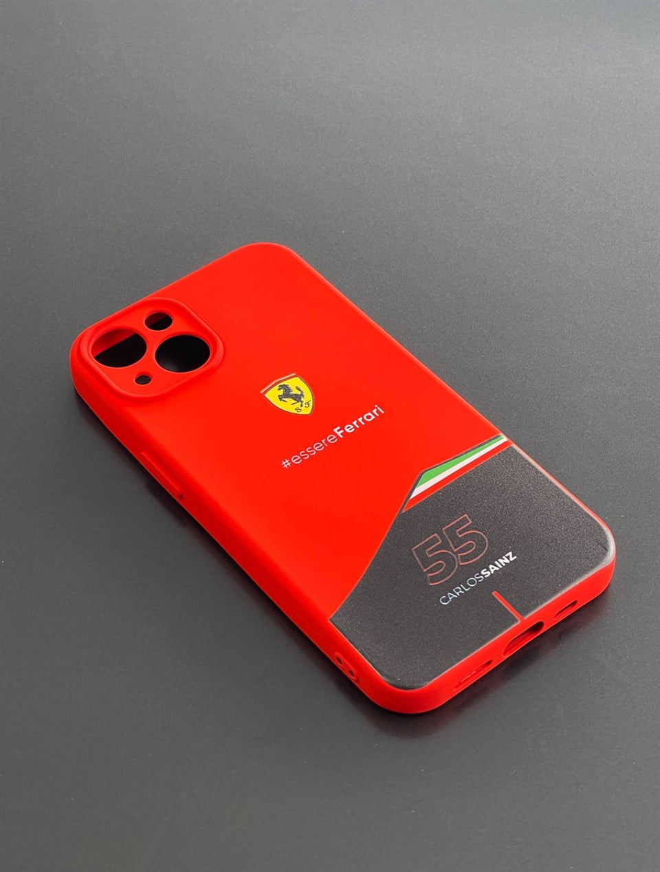 Carlos Sainz 55 Iphone 13 Uyumlu Silikon Kılıf