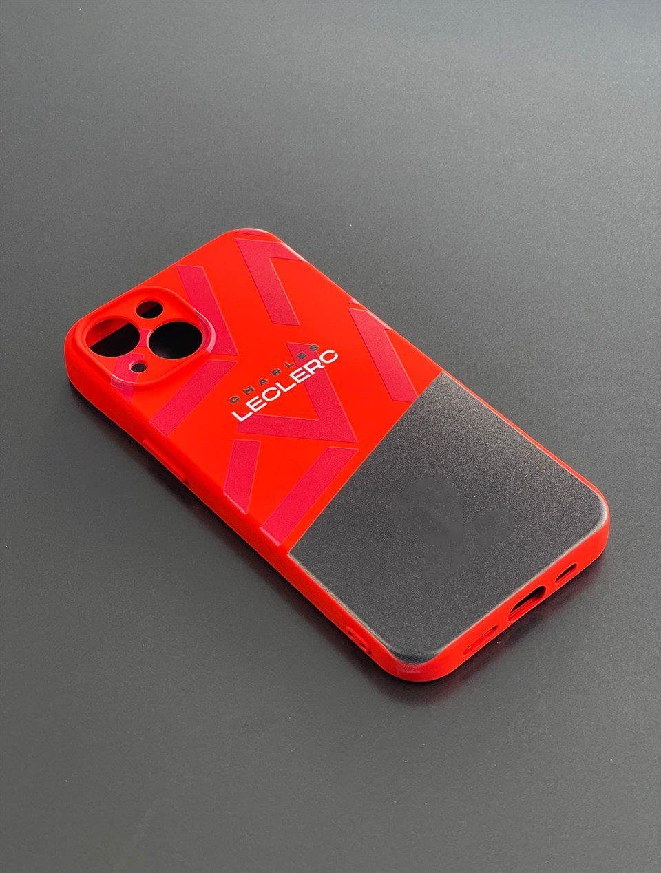Charles Leclerc 16 SCF Iphone 13 MİNİ Uyumlu Silikon Kılıf