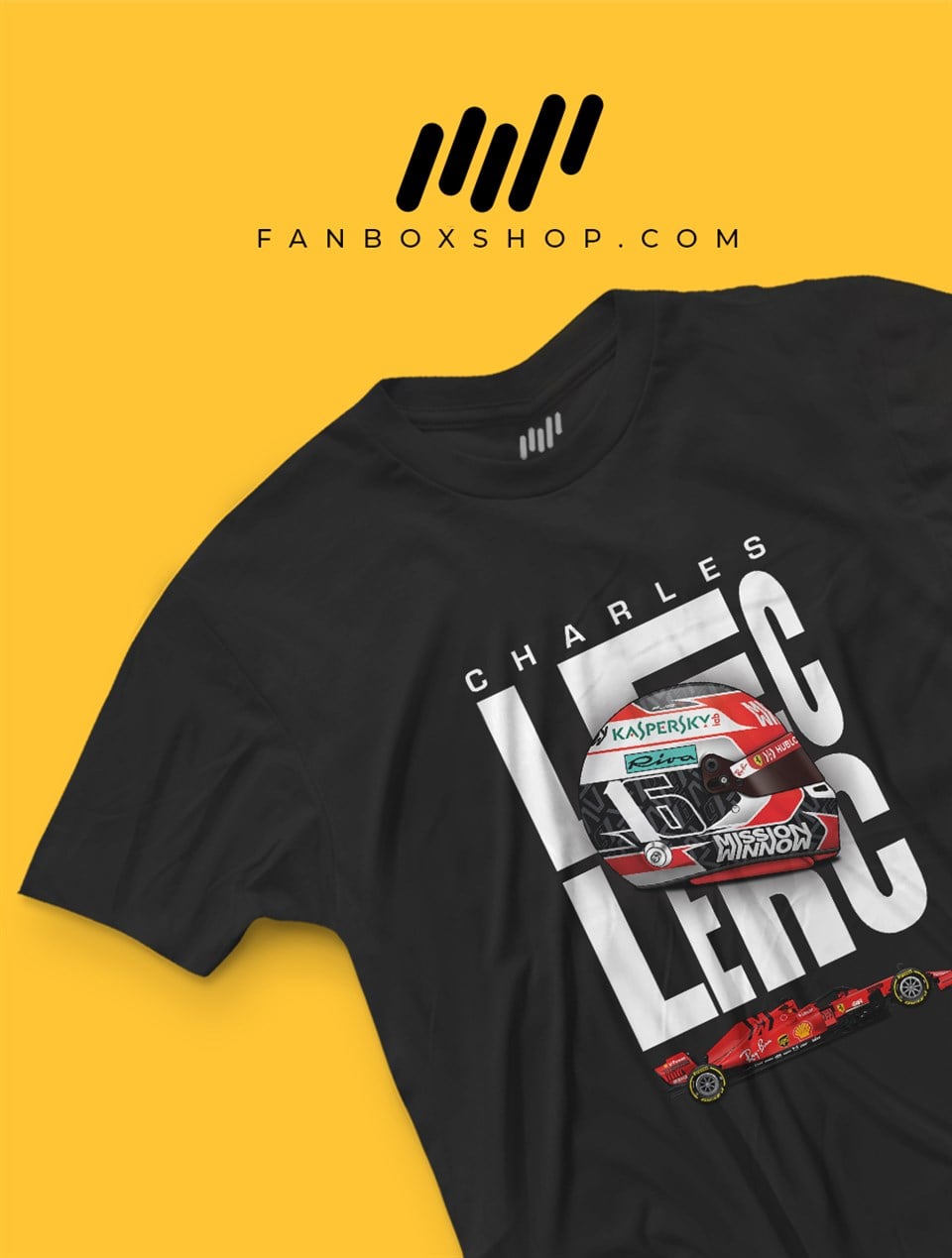 Charles Leclerc Kask T-Shirt