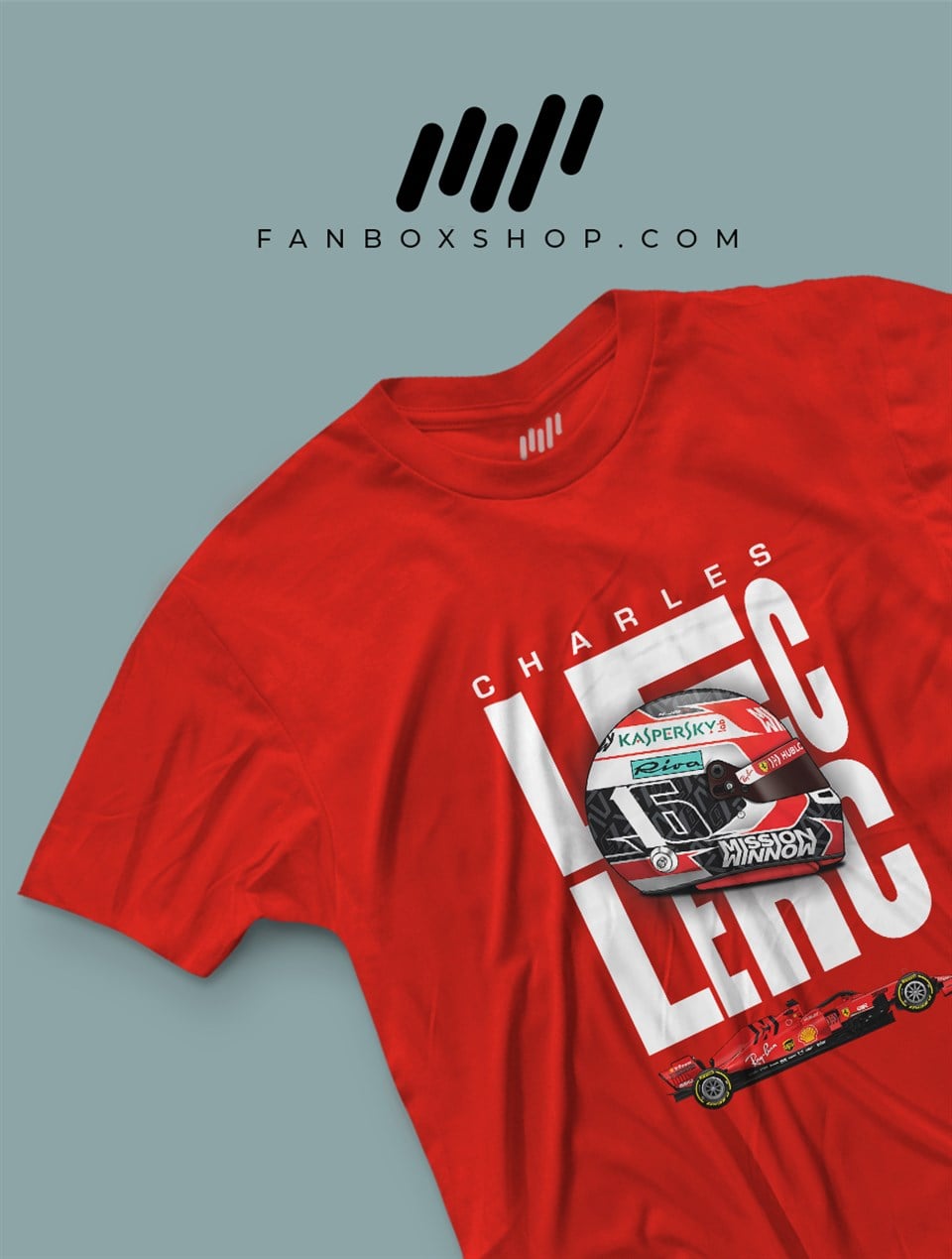 Charles Leclerc Kask T-Shirt