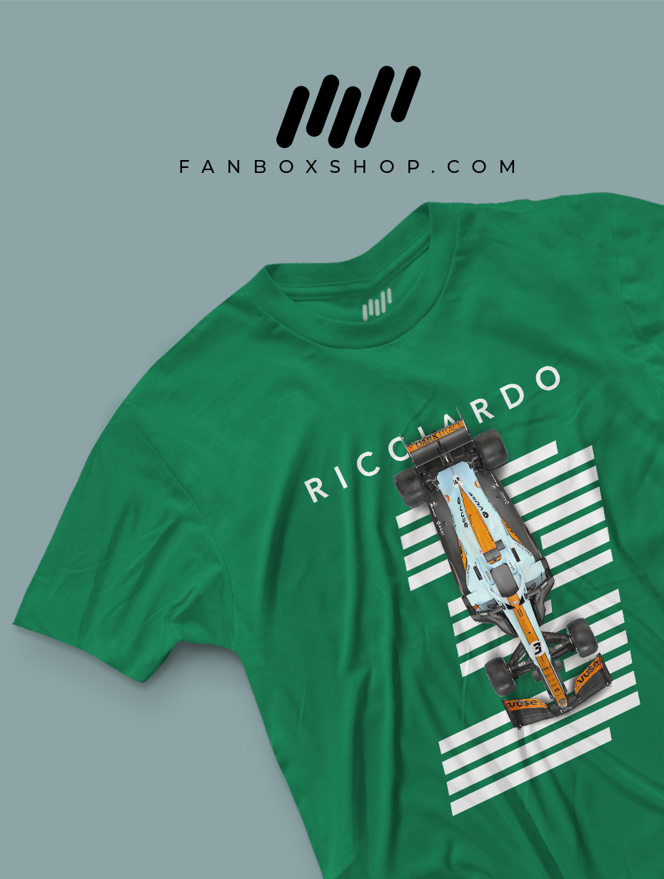 Daniel Ricciardo MCL Monaco Gulf Livery T-Shirt