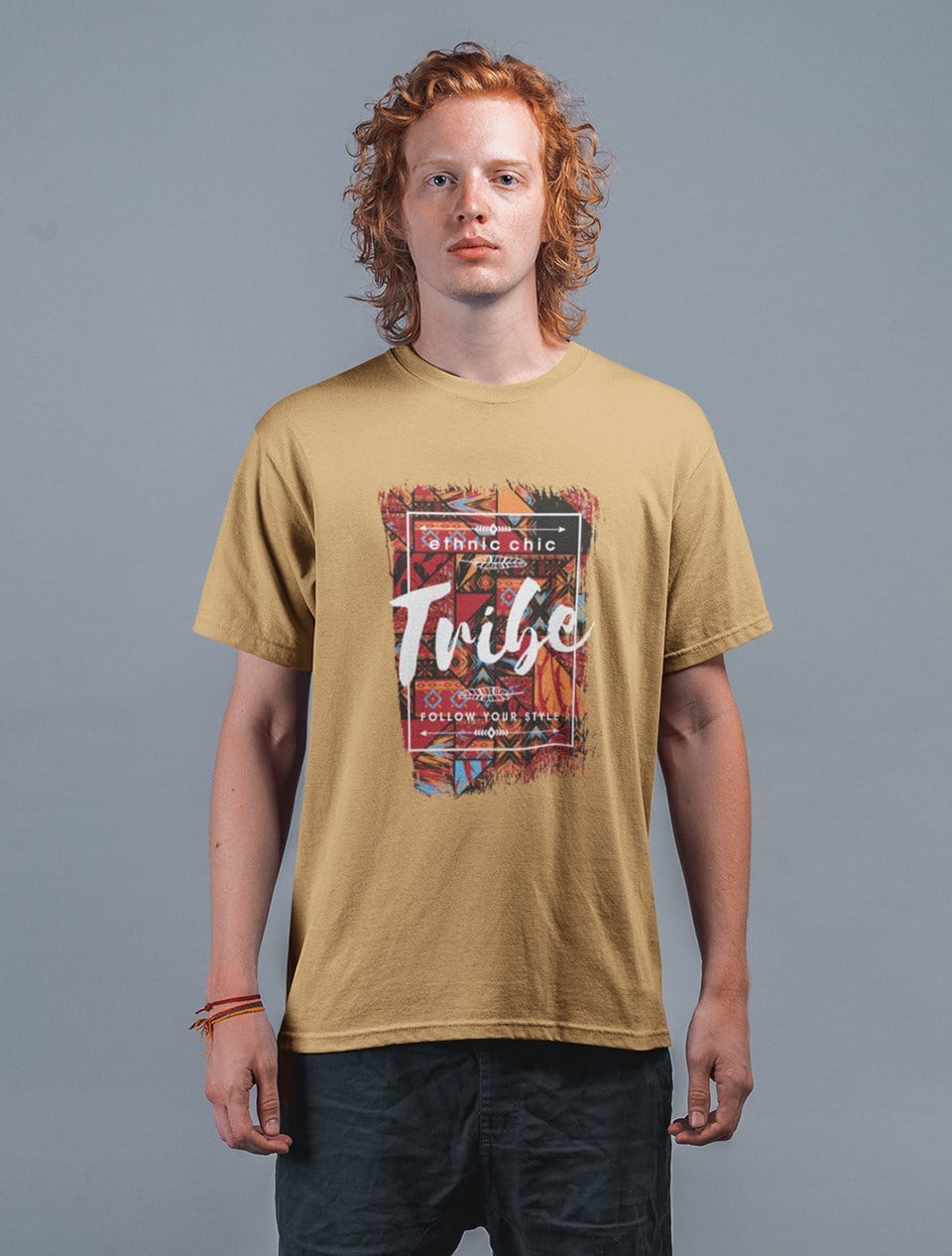 Ethnic Oversize T-shirt Hardal