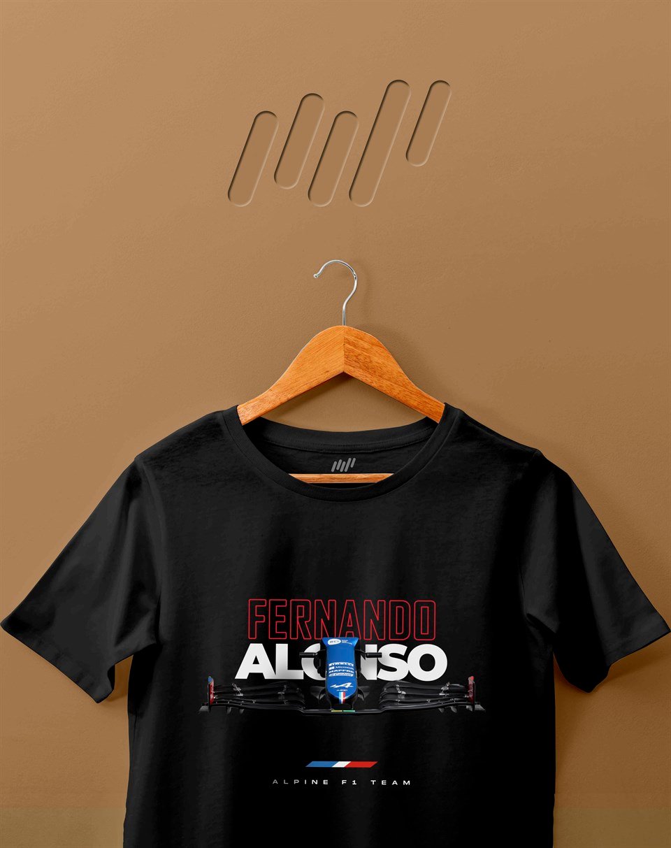 Fernando Alonso Alpine F1 T-shirt