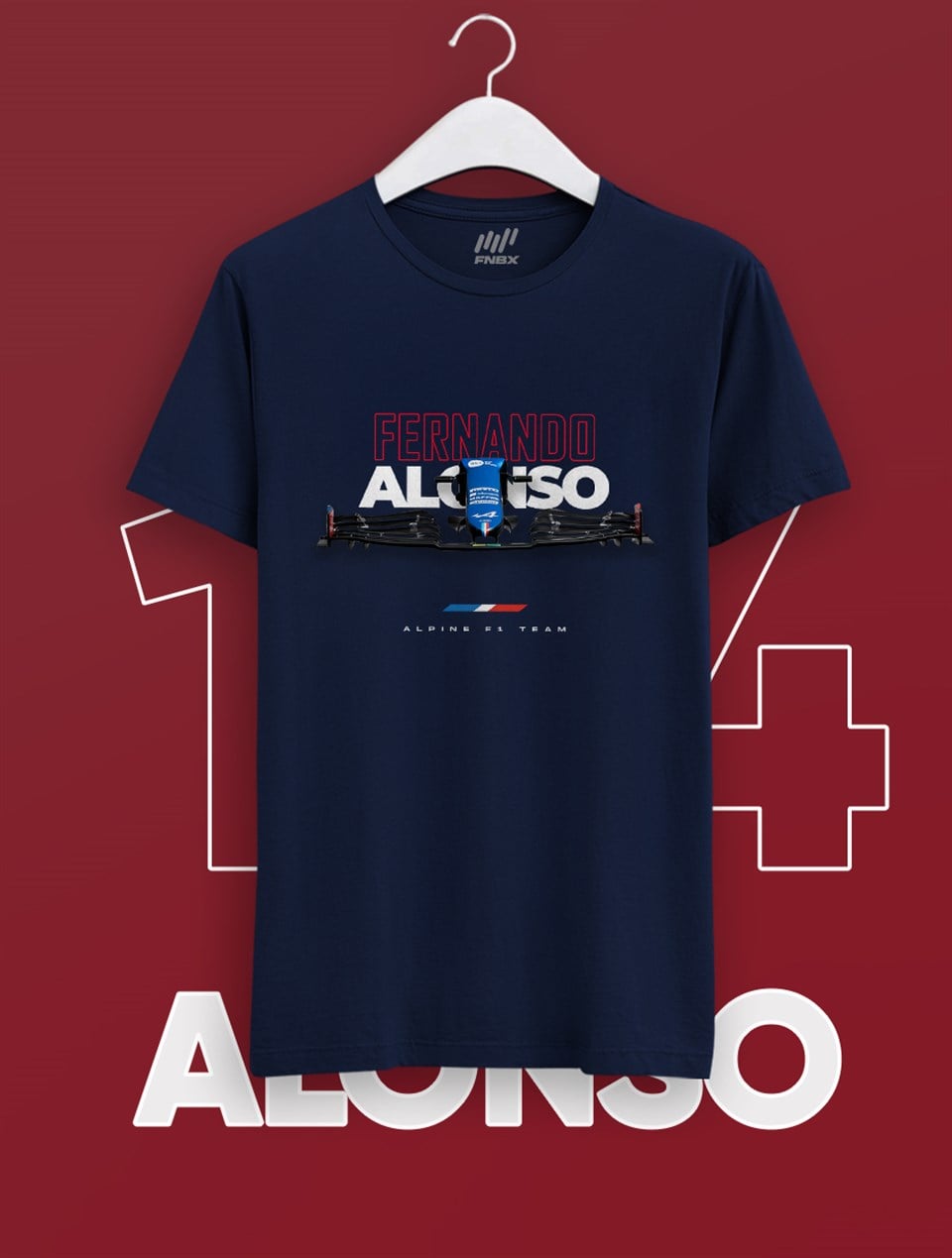 Fernando Alonso Alpine F1 T-shirt