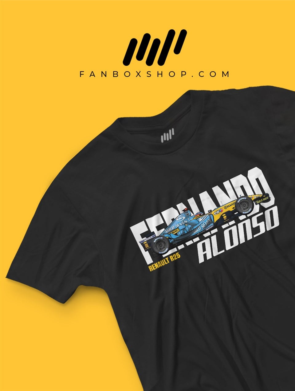 Fernando Alonso Renault R25 T-Shirt