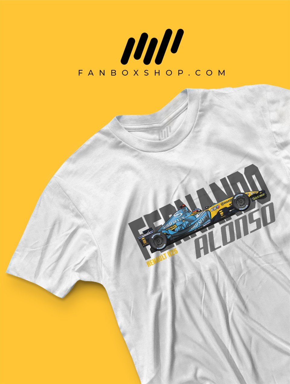 Fernando Alonso Renault R25 T-Shirt