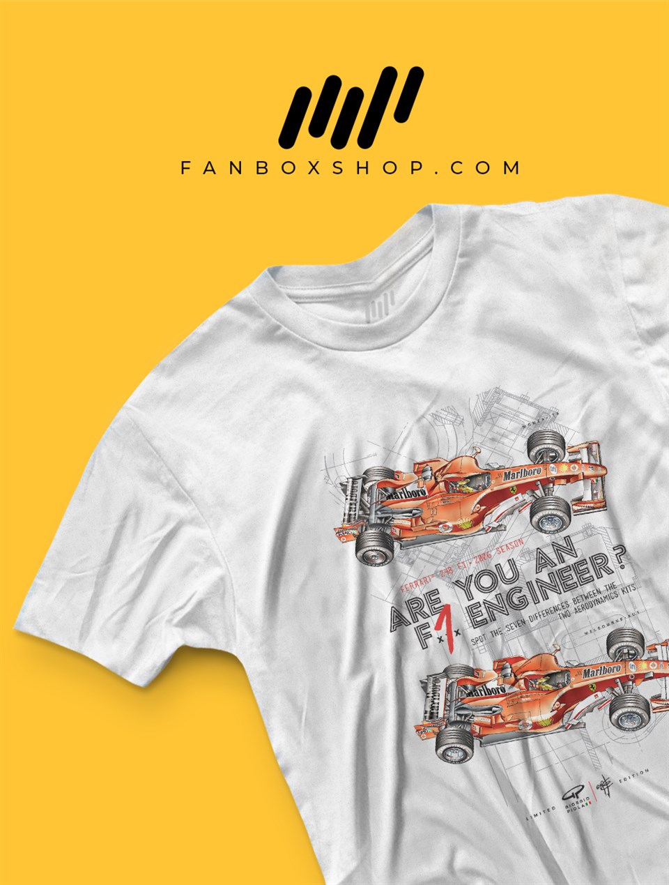 Giorgio Piola 7 Difference T-Shirt
