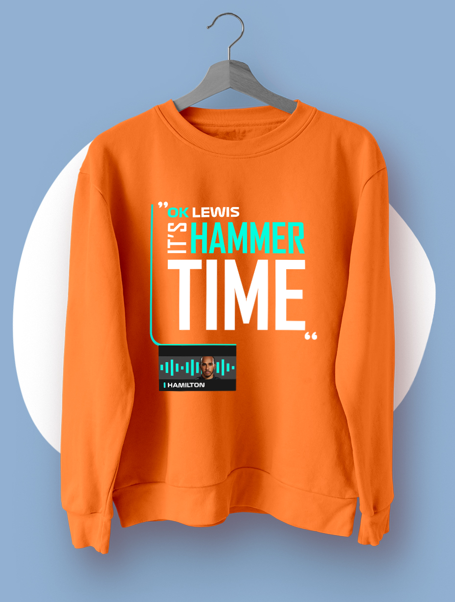 Hamilton Hammer TimeTuruncu Sweatshirt