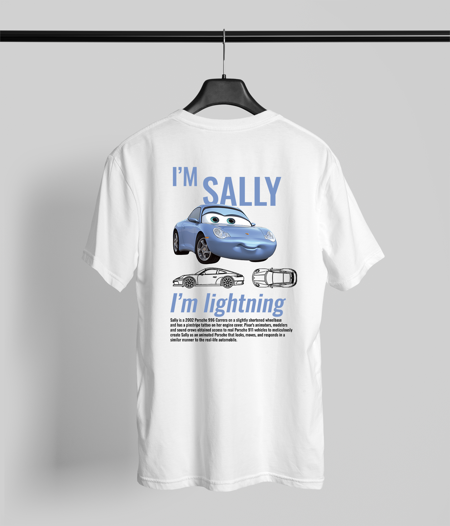 I'm SALLY Beyaz T-Shirt
