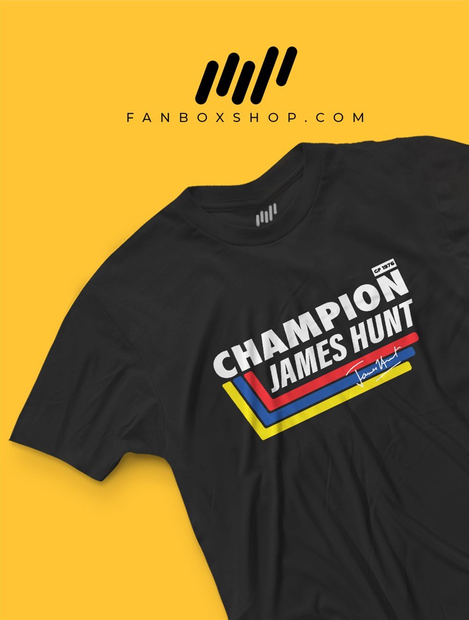 James Hunt 1976 Champion T-Shirt