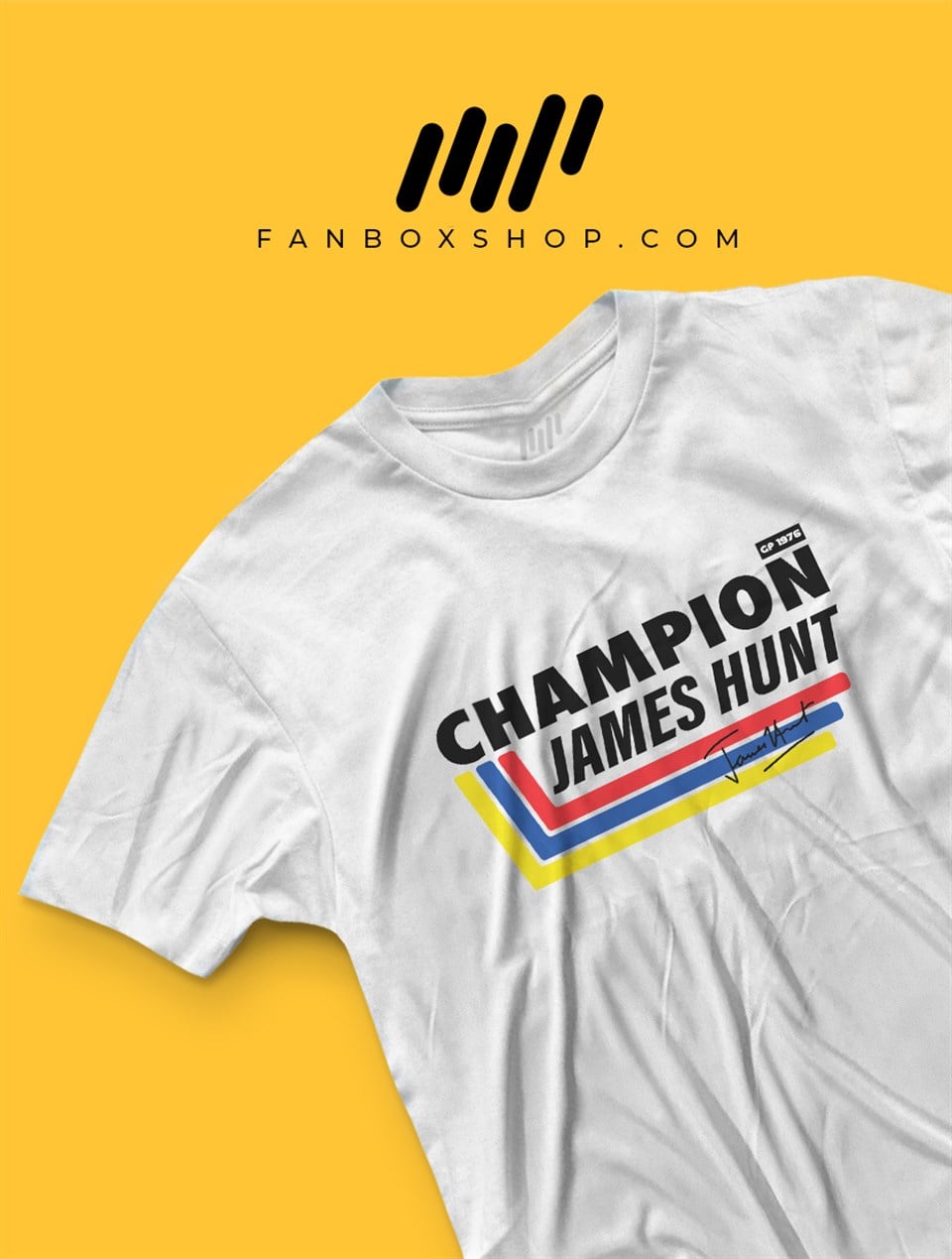 James Hunt 1976 Champion T-Shirt