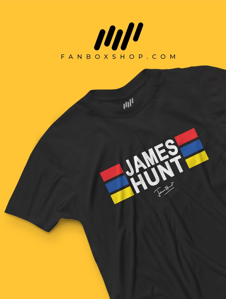 James Hunt Logo T-Shirt