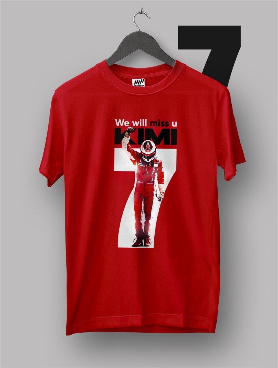 Kimi Raikkonen We Will Miss You T-Shirt