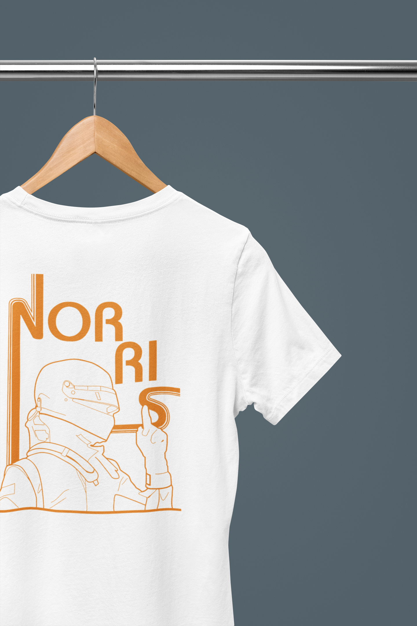 Lando Norris LN4 Beyaz  T-shirt