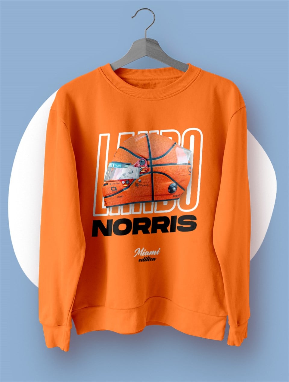 Lando Norris Miami Edition Turuncu Sweatshirt Kazak