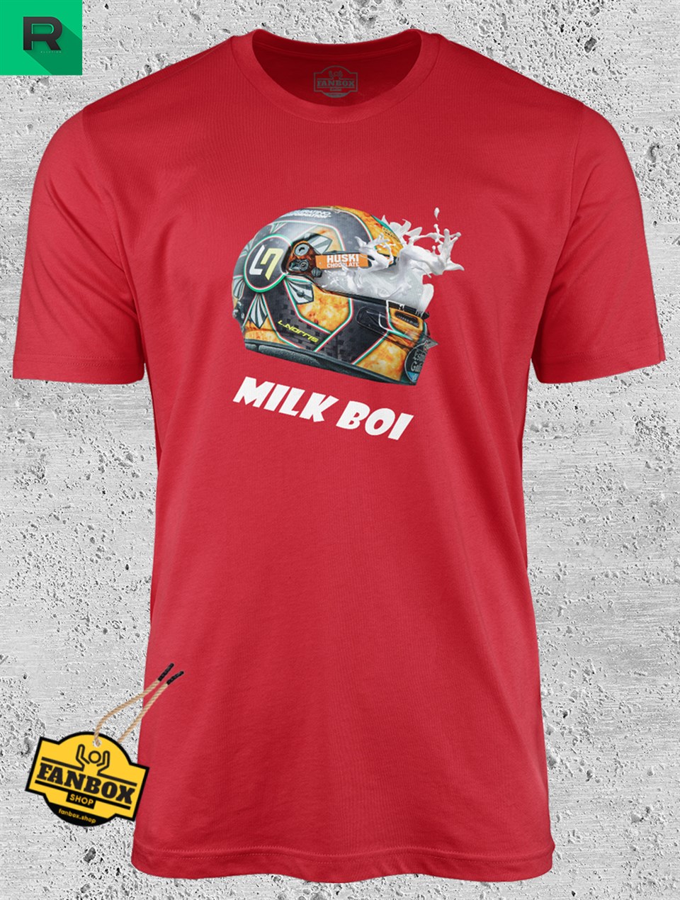 Lando Norris Milk Boi Kask RFL T-Shirt