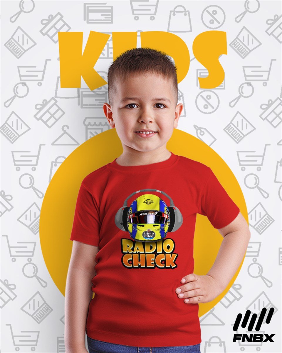 Lando Norris Radio Check T-Shirt Çocuk