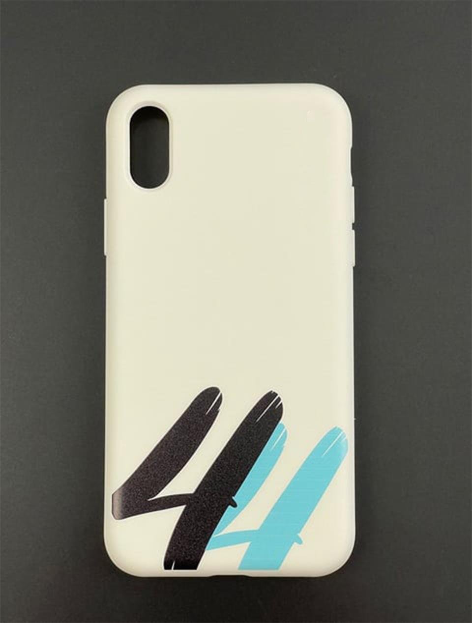 Lewis Hamilton 44 Beyaz Iphone XS MAX Uyumlu Silikon Kılıf