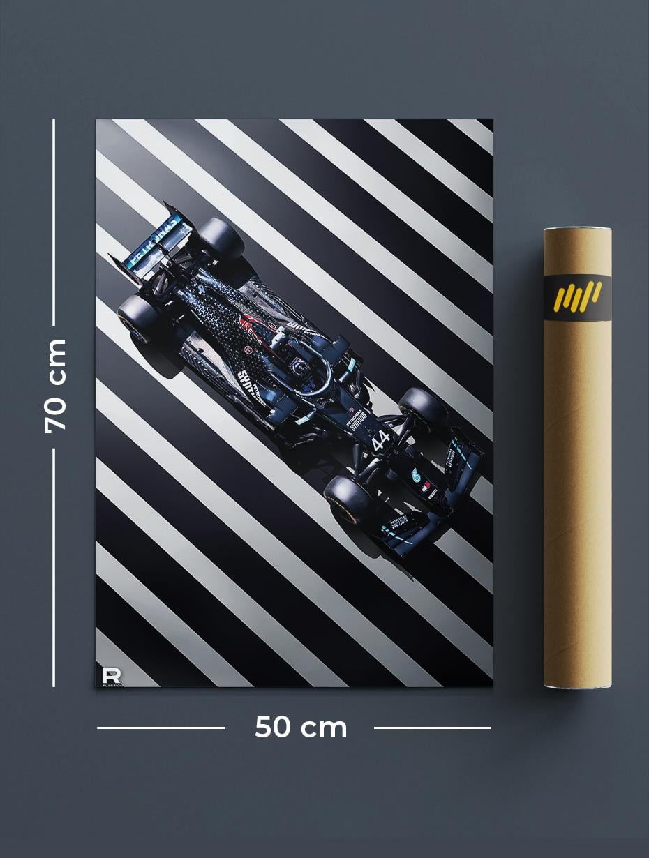 Lewis Hamilton Flyer Poster