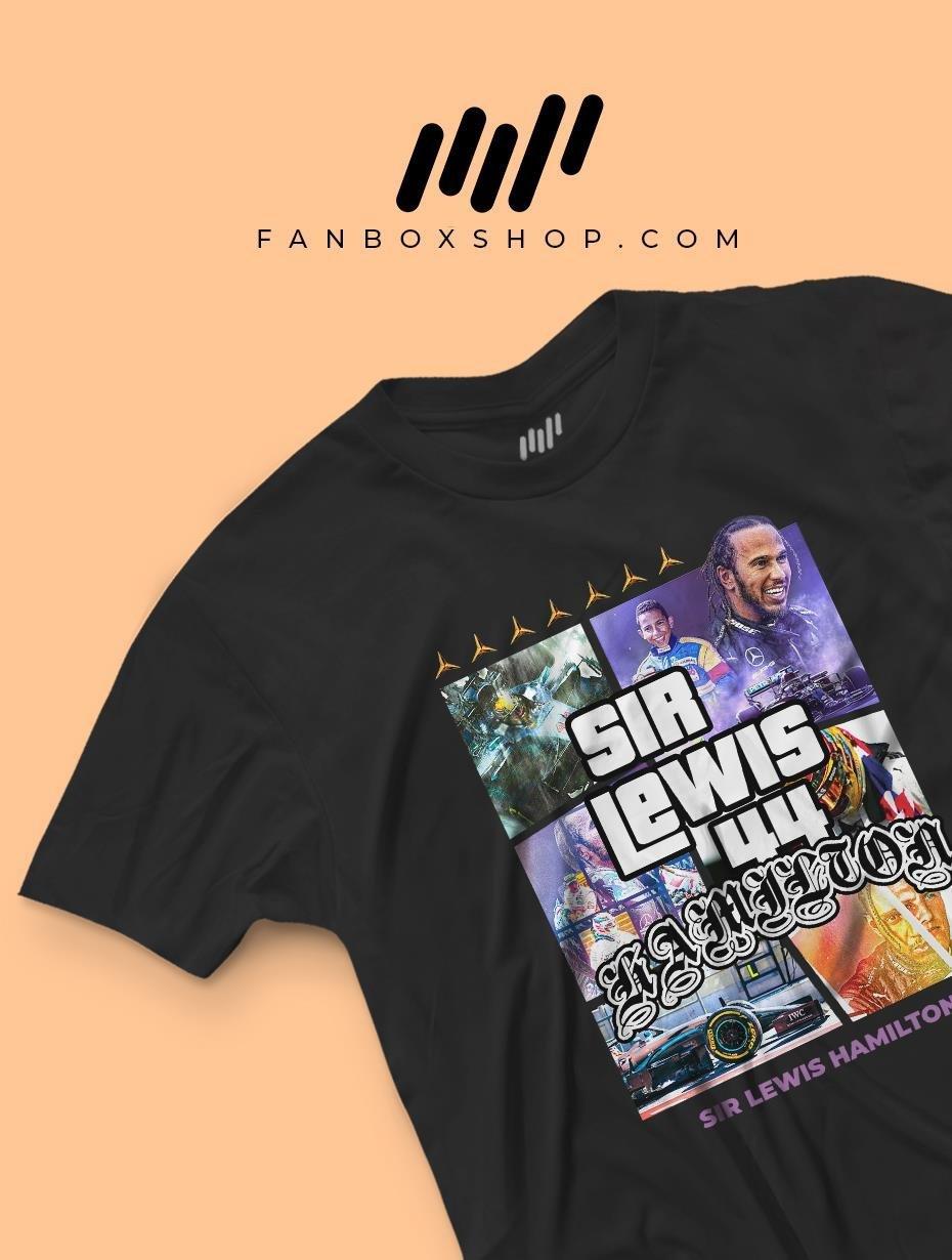 Lewis Hamilton GTA Design T-shirt