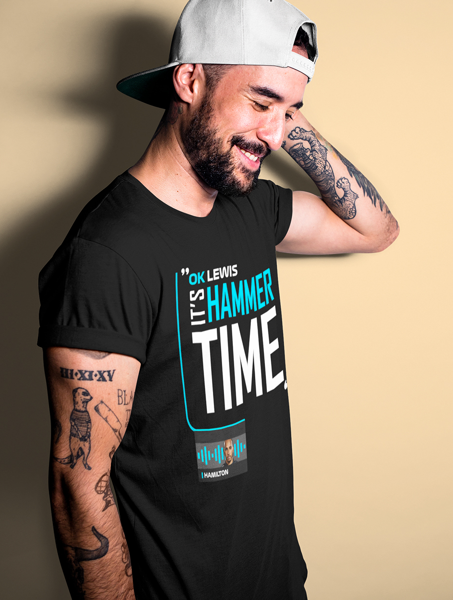 Lewis HammerTime Radio Series Siyah T-Shirt 