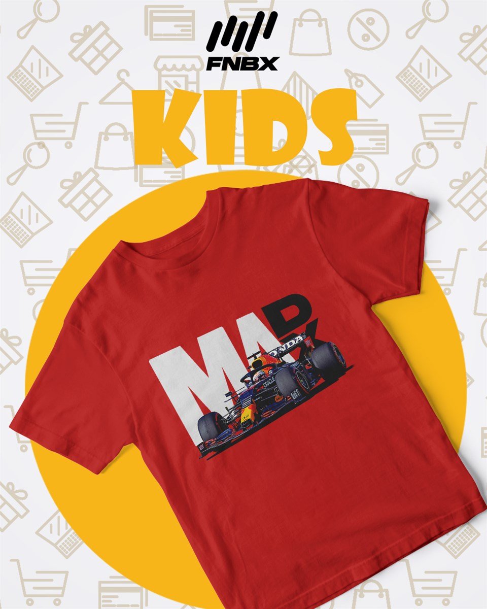 Max Verstappen Mad Max T-Shirt Çocuk