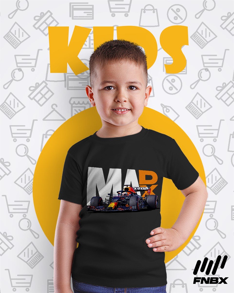 Max Verstappen Mad Max T-Shirt Çocuk
