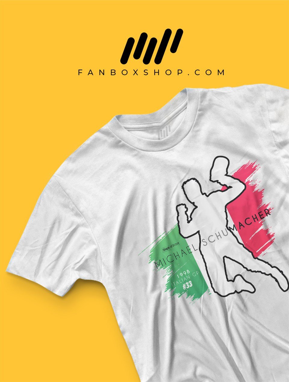 Michael Schumacher 1998 İtalya GP ShapeOfVictory T-Shirt