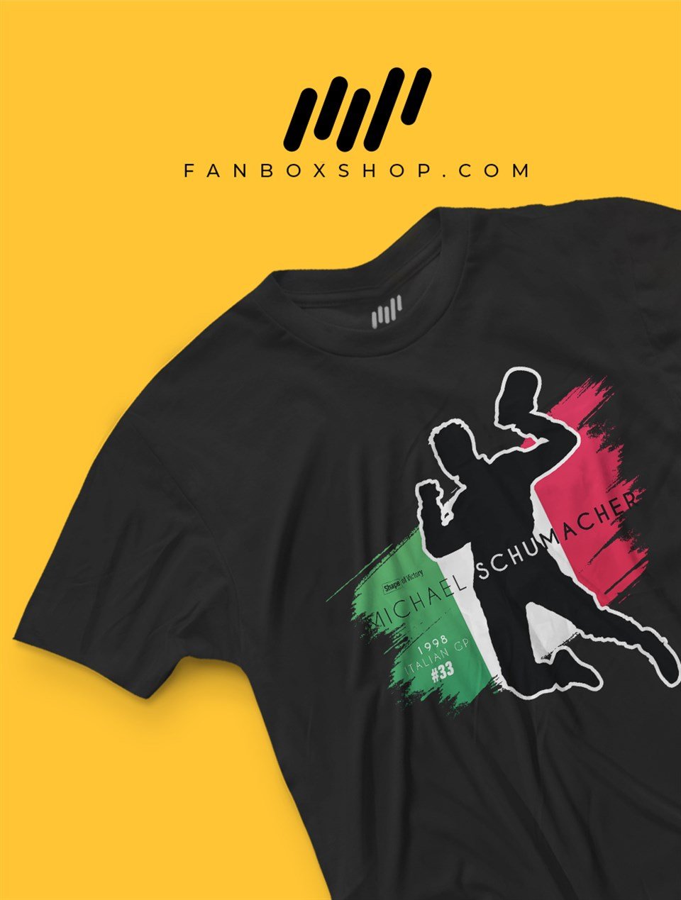 Michael Schumacher 1998 İtalya GP ShapeOfVictory T-Shirt
