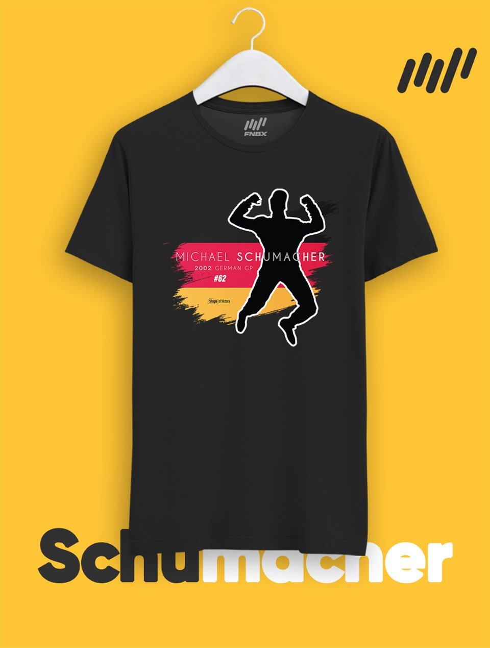 Michael Schumacher 2002 Almanya GP ShapeOfVictory T-Shirt