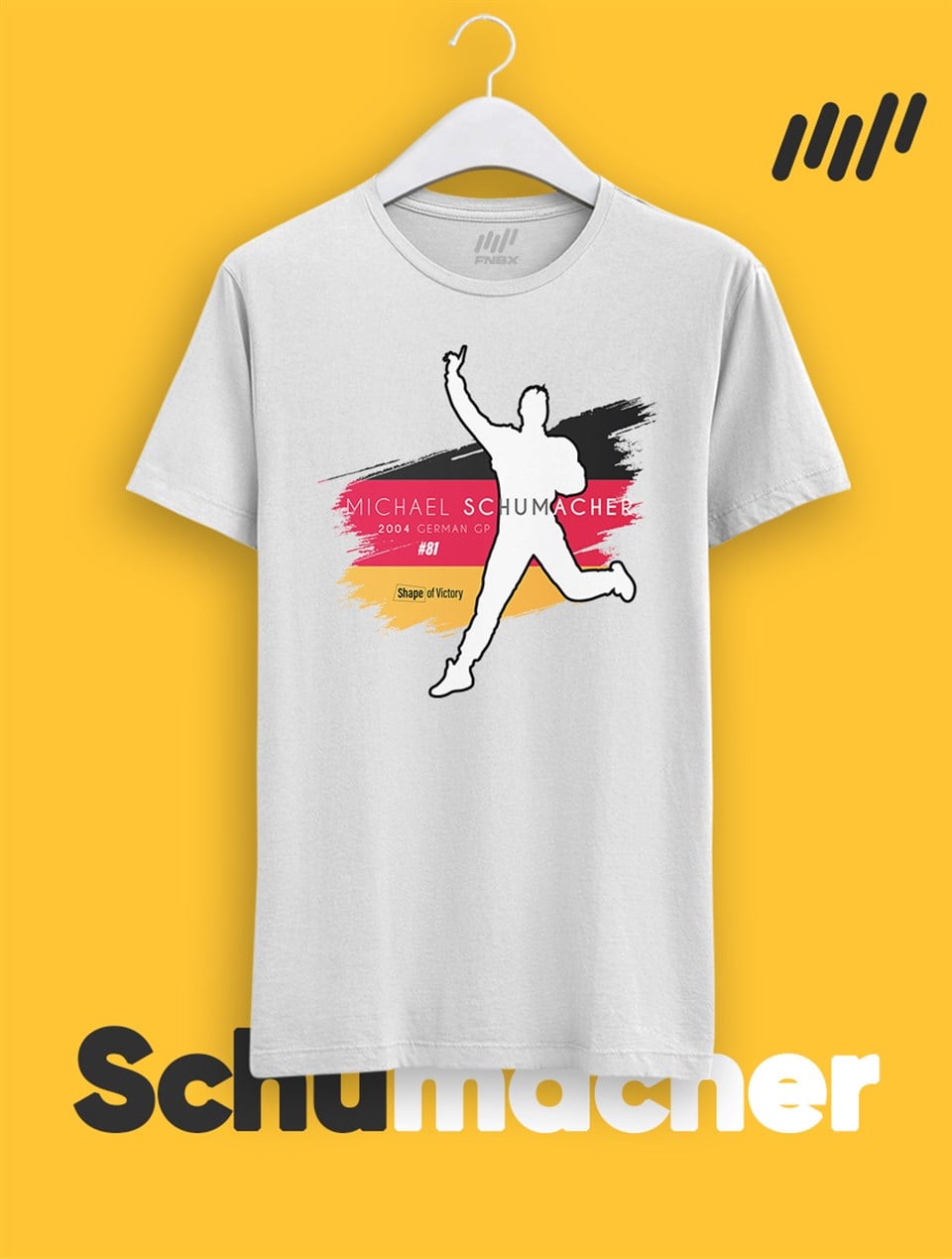 Michael Schumacher 2004 Almanya GP ShapeOfVictory T-Shirt
