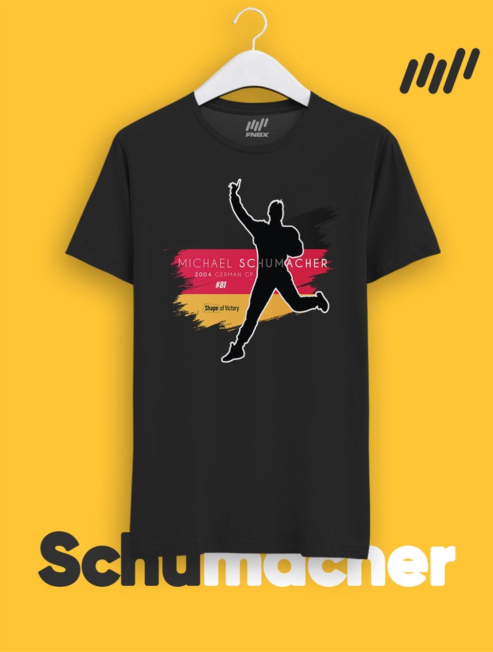 Michael Schumacher 2004 Almanya GP ShapeOfVictory T-Shirt